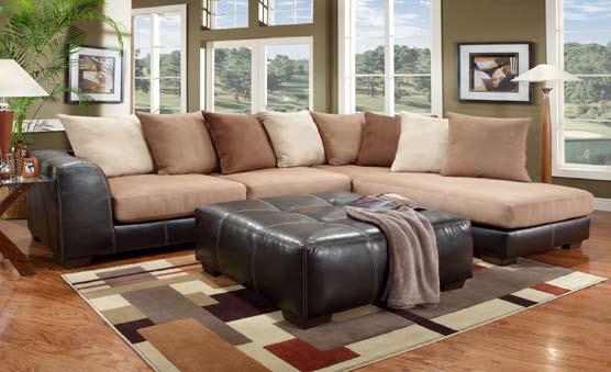 NC3049-LAF-SMC LAF Sectional Sofa 80 L X 38 D X 38 H NC3049-RAF-SMC RAF Sectional Chaise
