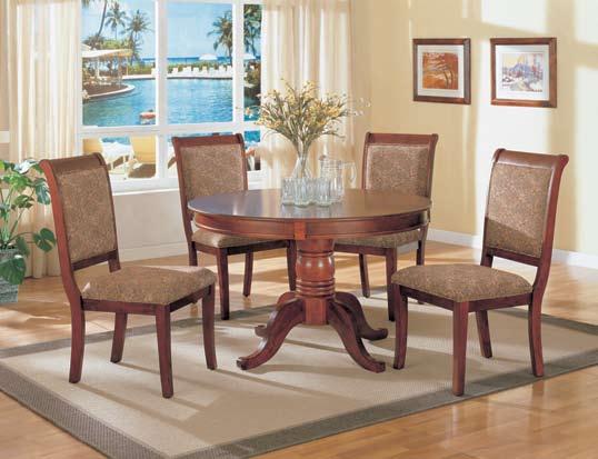 B-R-D Imports Louis Phillippe Dining ID224-48R 48 ROUND DINING TABLE 48 X 30 ID224C-14 -