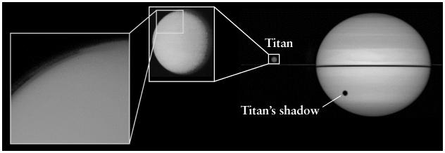 Titan data Second largest satellite in the Solar System 5,150 km