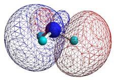 Each of these orbitals can interact with the SALC s from the H atoms. 5. Fill the MO s with the 8 valence electrons.