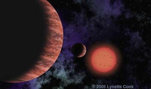 Gliese 876 M4V star 3 planets,