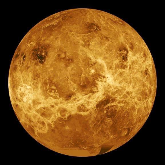 ! Venus has about 1,000 craters! No trace of heavy bombardment Impacts on Venus!