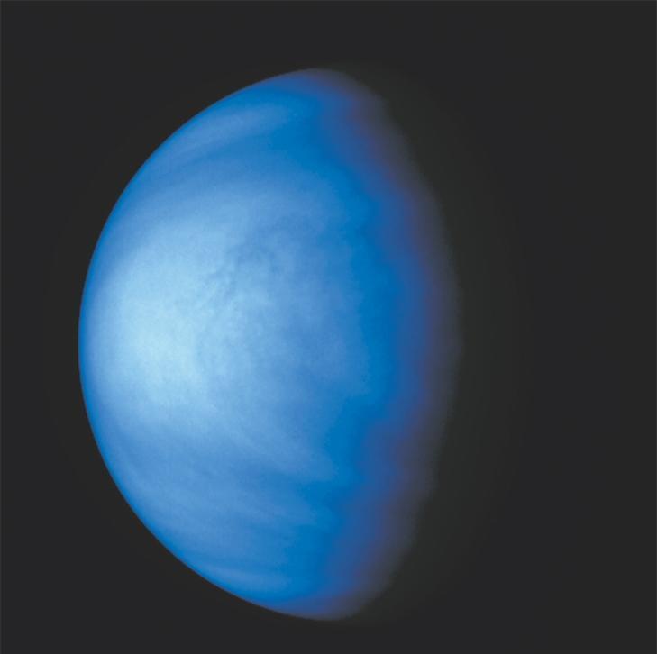 The Atmosphere of Venus UV image Extremely inhospitable: 96 % carbon dioxide (CO 2 ) 3.