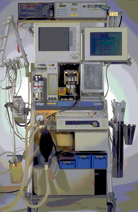 Control examples 15 Automatic Anaesthesia A control system replaces