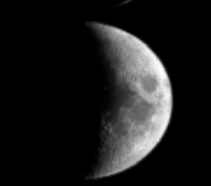 WAXING CRESCENT * "Waxing" means that we get to see more and more of the moon each night. Think of "waxing a car" We add something to the car.