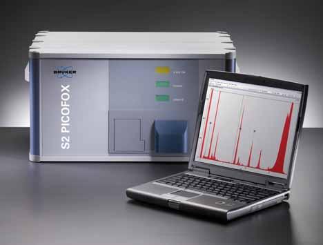 The instrument S2 PICOFOX Benchtop TXRF spectrometer S2 PICOFOX Metal-ceramic X-ray tube - Mo anode - air-cooled - optionally other tubes