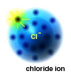 Cl- in NaCl(s) Exist as anions in salts
