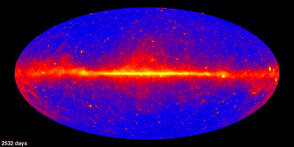 Fermi-LAT γ-ray sky Galactic Plane Diffuse Active Galactic Nuclei +Supernova Remnants + Globular Clusters +