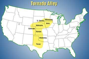 Effects of Extreme Weather Tornado Alley Great Plains