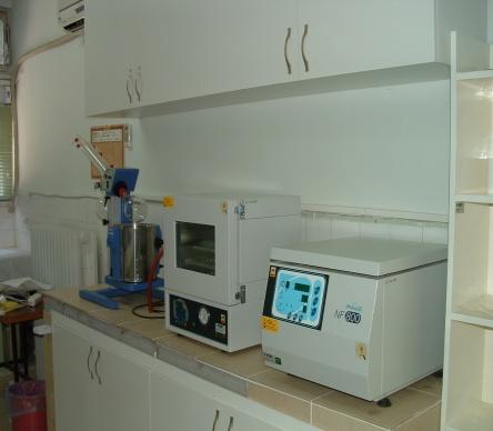 Thermal Processes Laboratory Thermal treatment laboratory consists of systems and instruments