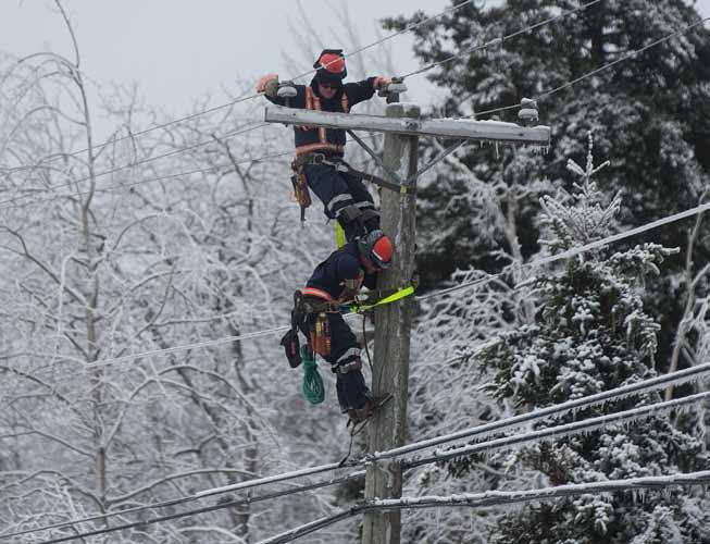 4.3 Emergency Preparedness Planning NB Power employees responded quickly, efficiently and effectively to the challenges laid out by the repeated storms and response plans were available and executed
