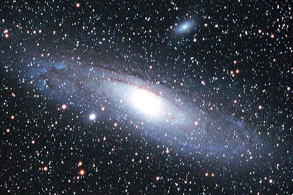 From our neighbor, the Andromeda Galaxy, we