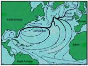 org/arcticmet/factors/ Low latitude oceans are warm and move heat to the poles Gulf of Mexico Caribbean Sea Gulf Stream 0 (Equator) 30 S 60 N North Atlantic Current North Atlantic Subtropical