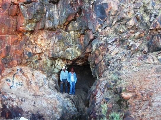 The San Lucas mining district is a historical mining area mined mostly by small miners since the 1880s.
