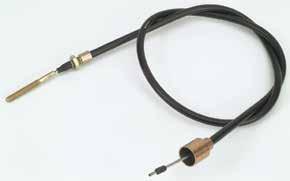 BRAKES Bowden Cables TO ENSURE SMOOTH OPERATION OF THE BRAKES AND TO REDUCE THE POSSIBILITY OF PREMATURE BRAKE WEAR, IT IS RECOMMENDED THAT THE BRAKE CABLES ARE INSPECTED EVERY 000 MILES OR MONTHS