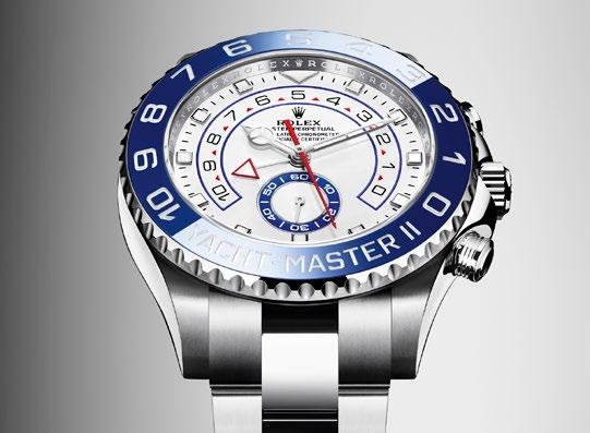 This configuration is available for all Yacht-Master II models in
