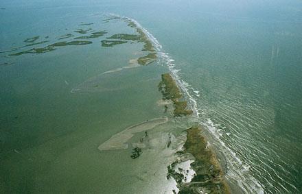 Inlets Channels that separate adjacent islands and allow the exchange of water between the ocean and lagoon Inlets can open, close