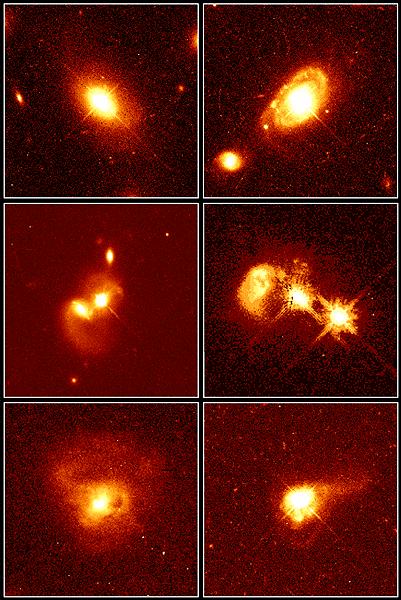 HDF Galaxies by Redshift shows Galaxy evolution 15 What Are Quasars?