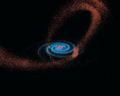 Mergers in the Milky Way Analysis of stars around the Milky Way shows