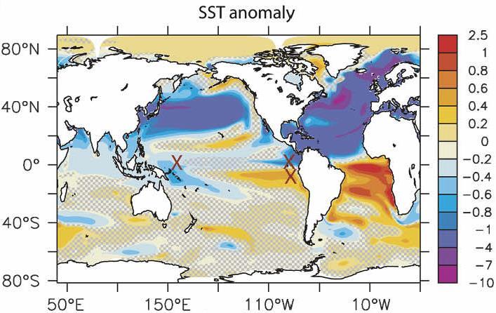 Results from water-hosing experiments using the GFDL atmosphere-ocean coupled model