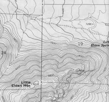 Contour Lines One of the advantages to using a topographical map is that it shows the three dimensional lay of the land.