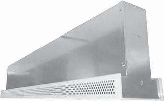 Diffusers and grilles in aluminium, anodized or painted in RAL color to T-shaped model cores and interior of plenum box in both extruded from synthetic rubber, consisting of non harmful materials.
