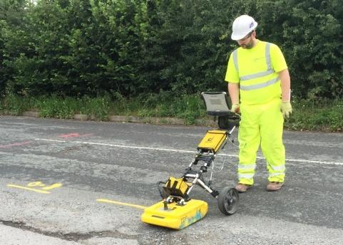 UTILITY DETECTION AND MAPPING Using non-invasive equipment such as Ground Penetrating Radar and Electro- Detection, Cube can locate, trace and map any type of buried