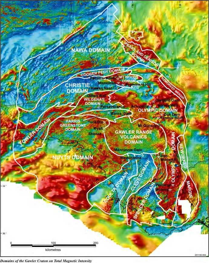 Tectonic framework for