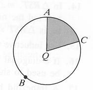 (always, sometimes, never) 9:25. 68. In the diagram of circle Q, arc ABC is 288 and QA = 10. a. Find the length of in terms of.