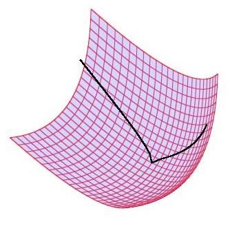 QUASI CUSP SINGULARITIES 15 Figure 1. The bifurcation diagram of L 2. (a) The two components of the L 3 caustic.