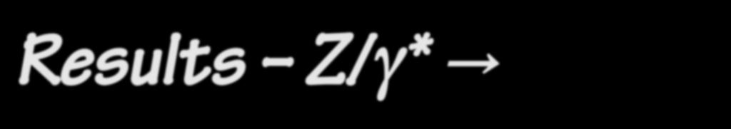 Results Z/γ* +jet! LHCb-CONF-212-16 Preliminary + n Jets) σ(z ) σ (Z 1-1 1 LHCb preliminary s = 7 TeV ] -1 ) [GeV / σ(z.7.6.5.