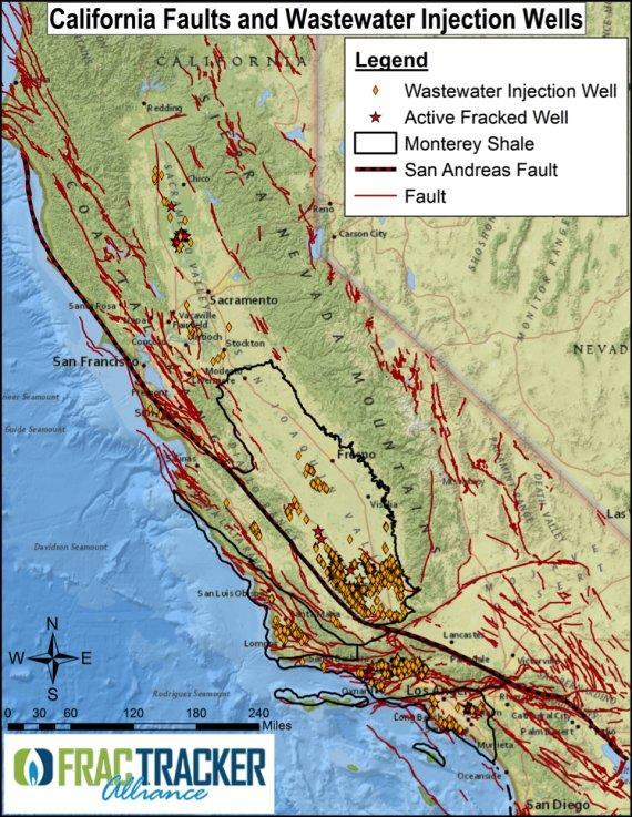 Man made Earthquakes So far in California: No
