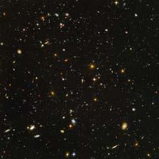 What are the largest structures in the universe? Review of Lecture 15 Hubble Ultra Deep Field We can measure distances by the redshift of a galaxy.