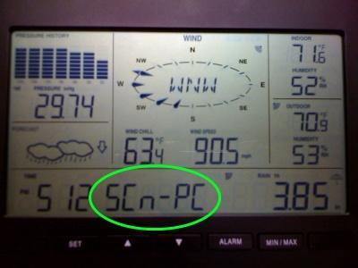 We need to have both the software and the weather station in synch mode at the same time for the synchronization to be successful.