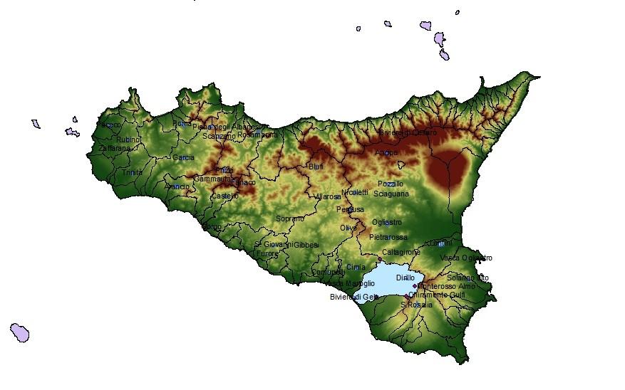 MONITORING DROUGHT AT RIVER BASIN AND REGIONAL SCALE: APPLICATION IN SICILY 4.