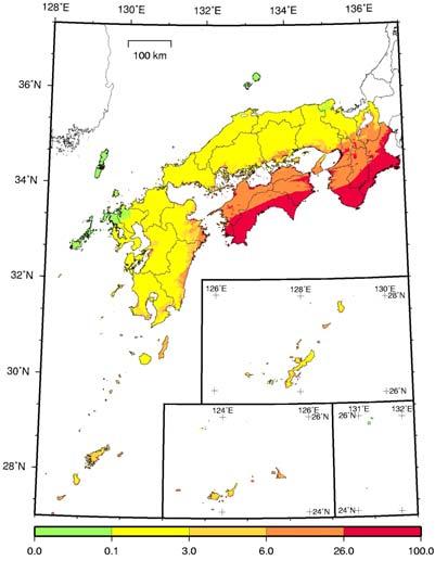 planning to create a "General Seismic Hazard Map covering the whole of Japan" by March 2005, which is comprised of a probabilistic seismic hazard map of the whole of Japan and scenario earthquake