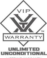 The VIP Warranty We build optics based on our commitment to your absolute satisfaction.