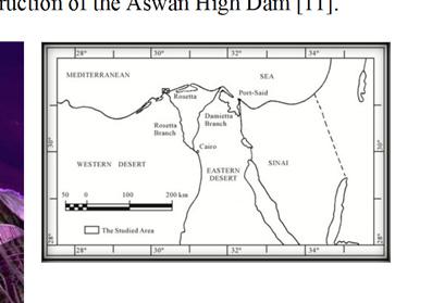 from further unwanted changes. 2. Materials and Methods 2.1. Study area The study area of the Damietta Promontory area lies on the north-eastern Nile delta coast and extends about 11.0 km east, 11.