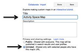 My Map Activity Directions An Activity Space Map highlights the locations, routes and regions that are part of your regular routine the places where you spend time on a daily or weekly basis,