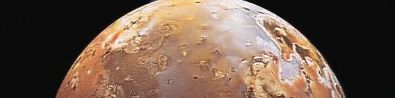 Io: Innermost and Volcanic Io is innermost and takes a
