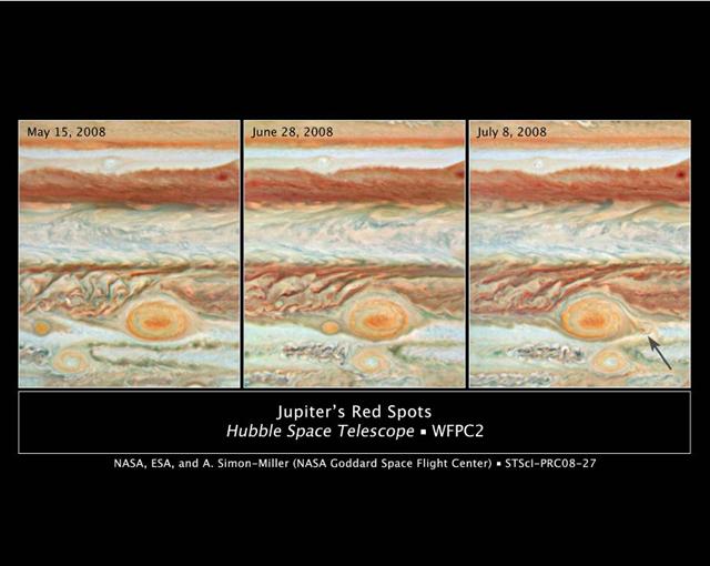 Spot Interactions In Jun 2010 Jupiter s South Equatorial Belt Vanished!