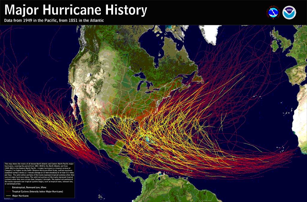 1. CLIMATE CONTEXT Hurricanes Easterly waves frequently mature