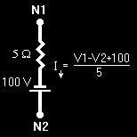 nodal voltages (where m is one less than the number of nodes; m =