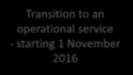 an operational service -
