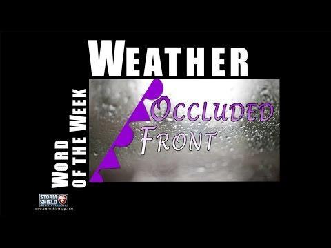 Occluded Front Occluded fronts occur when a stationary front is over taken by a cold front.