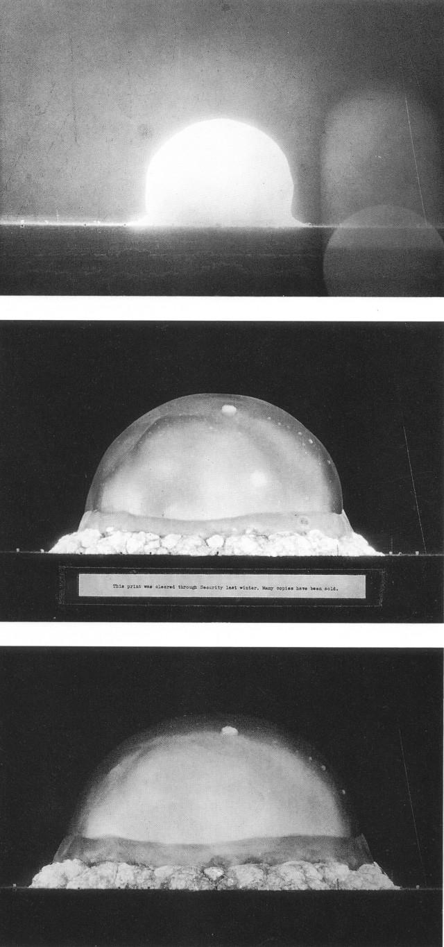 122 PROBLEMS Chapter 7 Figure 7.3: The first nuclear explosion in history took place in New Mexico, on July 16 1945, 5:29:45 A.M., at the Alamogordo Test Range, on the Jornada del Muerto (Journey of Death) desert, in the test named Trinity.