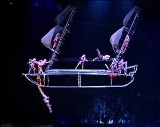 Final Exam Solution Dynamics 2 191157140 31-01-2013 8:45 12:15 Problem 1 Bateau Bateau is a trapeze act by Cirque du Soleil in which artists perform aerial maneuvers on a boat shaped structure.