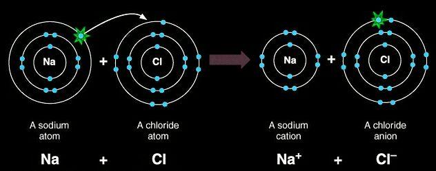 How Ions are formed The formation of an ionic compound involves the reaction between a metal and a nonmetal For example in the formation of sodium chloride Sodium atom, Na 2.8.