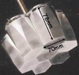 Figure 1(Ai) shows the three detector module cryostat of the miniball array while figures 1(Bi)