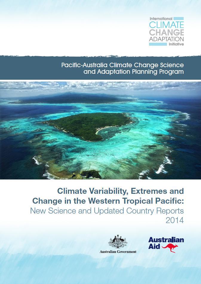 New science/new products Climate variability, extremes and change in the western tropical